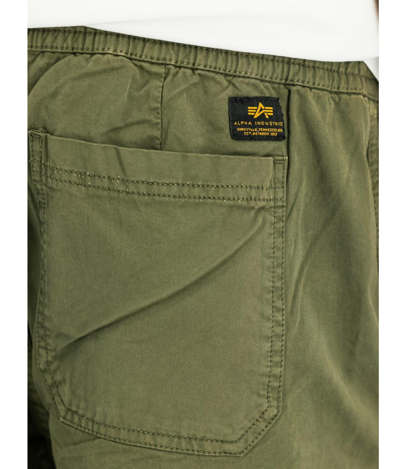 Bermuda Basic Cotton Shorts verde