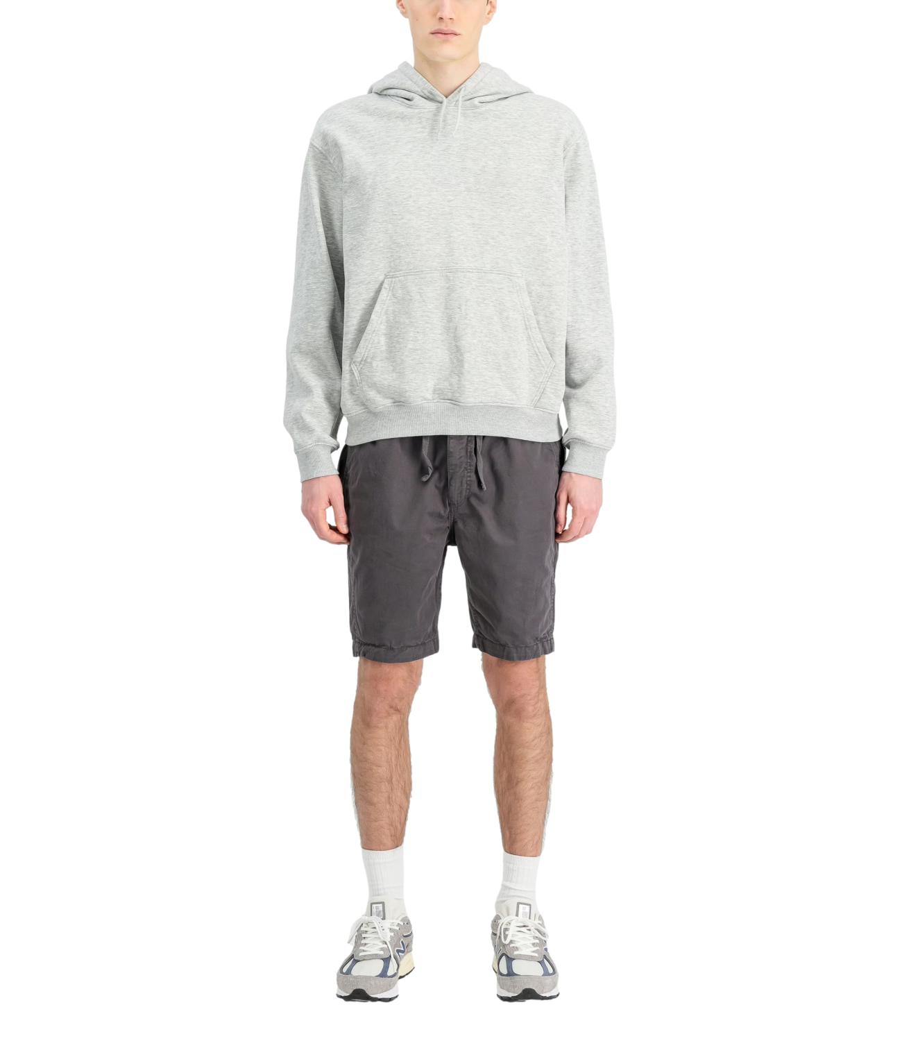 Bermuda Basic Cotton Shorts grigio