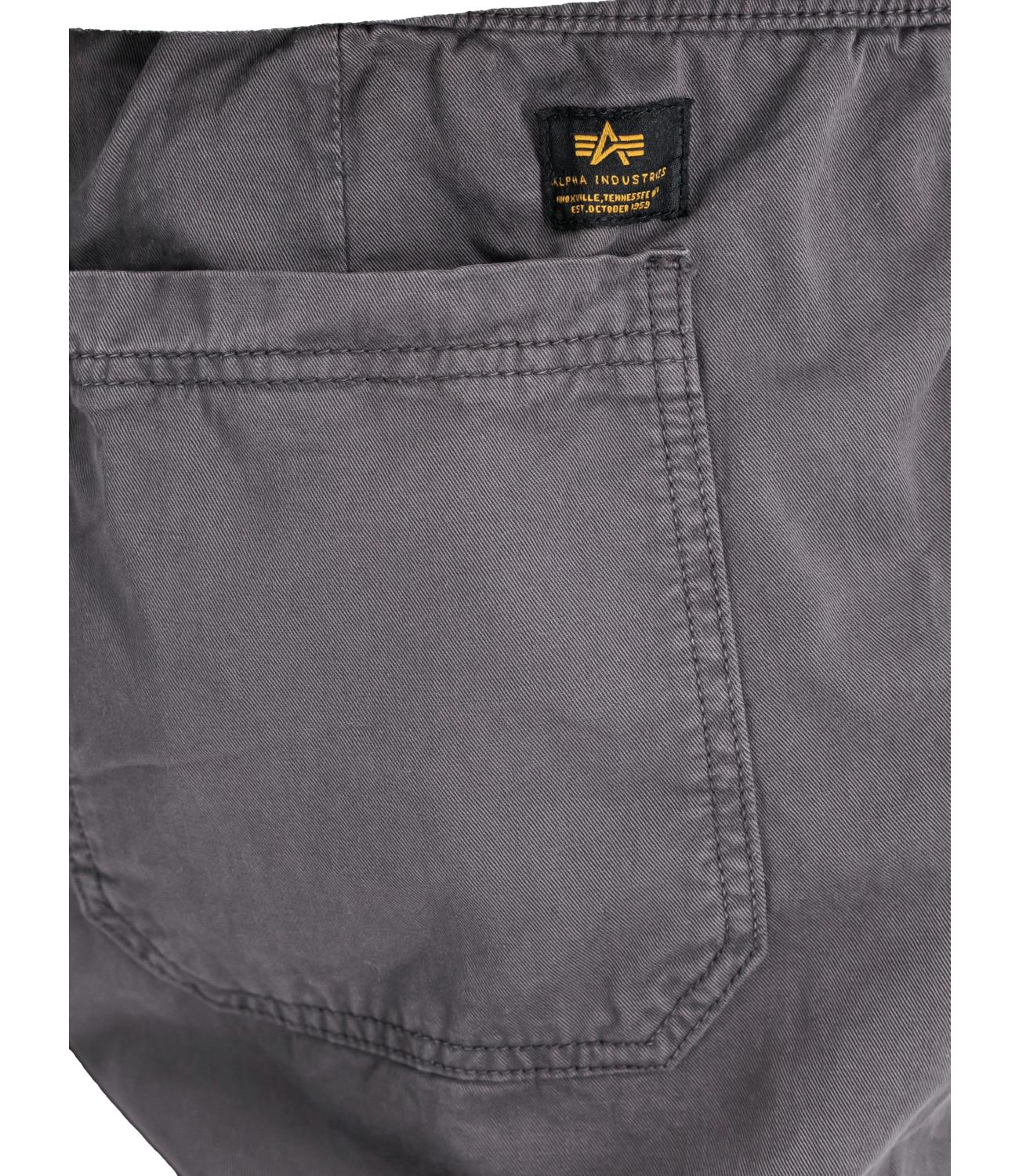 Bermuda Basic Cotton Shorts grigio