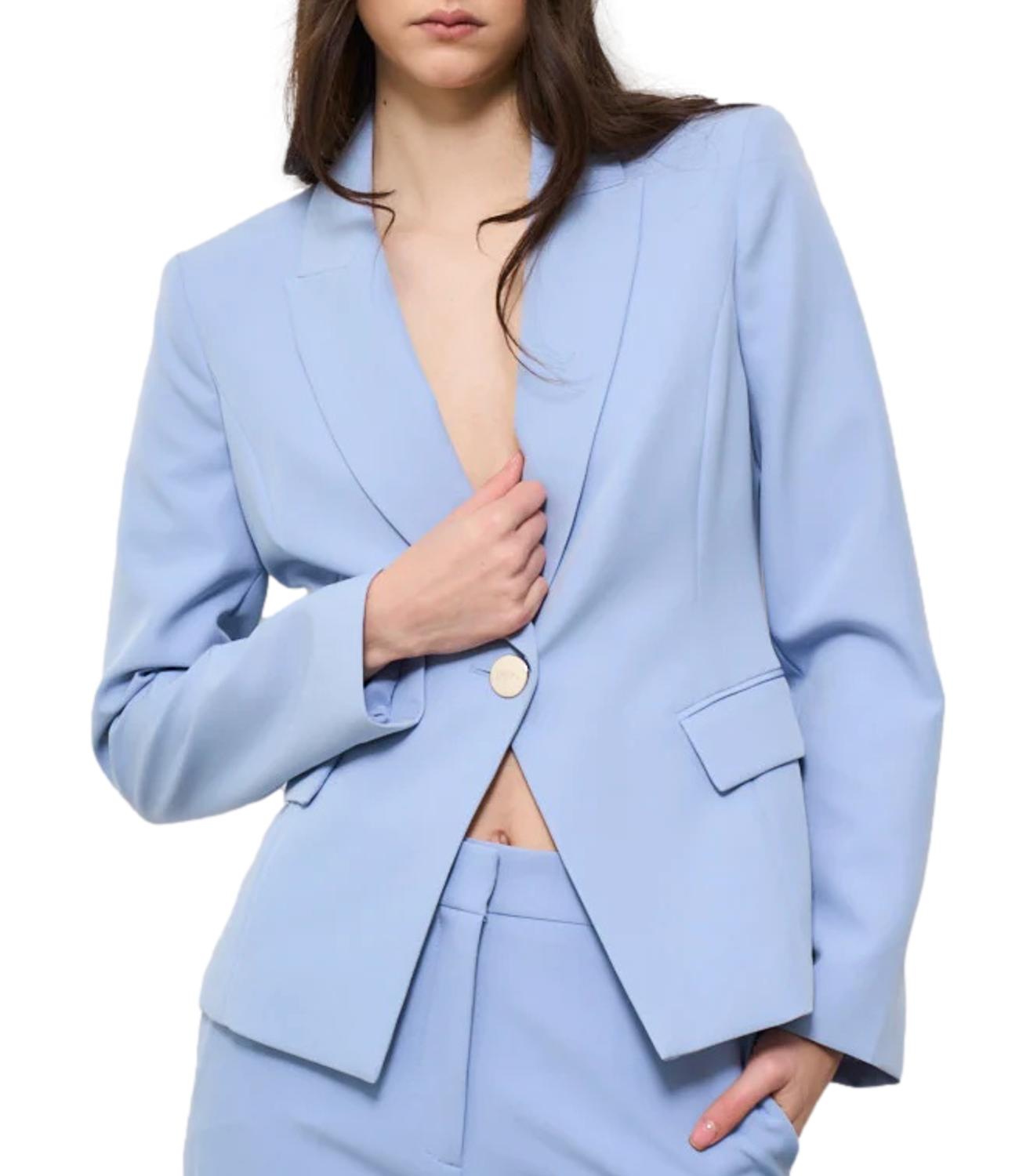 LIU-JO Liu Jo Blazer Azzurro Donna CA5363T2200 | Gruppo Shopping