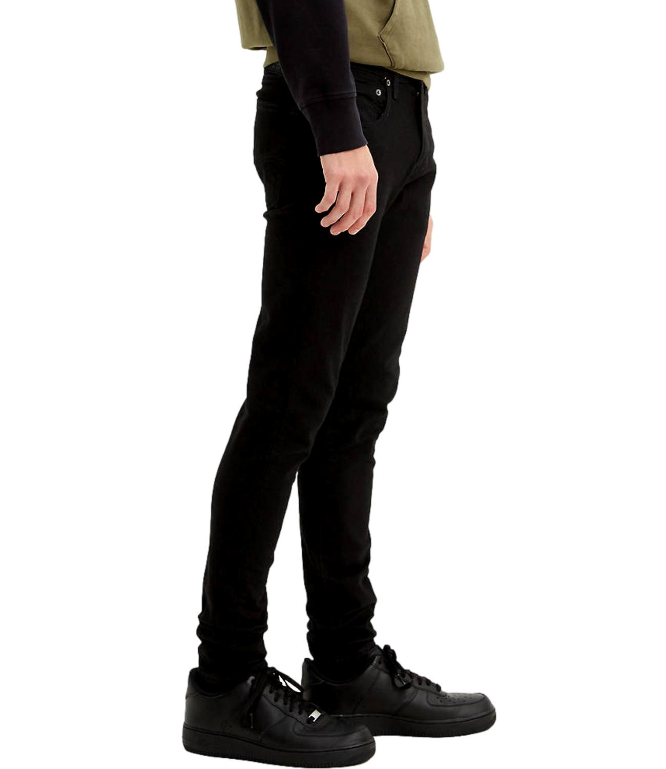LEVI'S Jeans Nero Uomo Skinny taper jeans