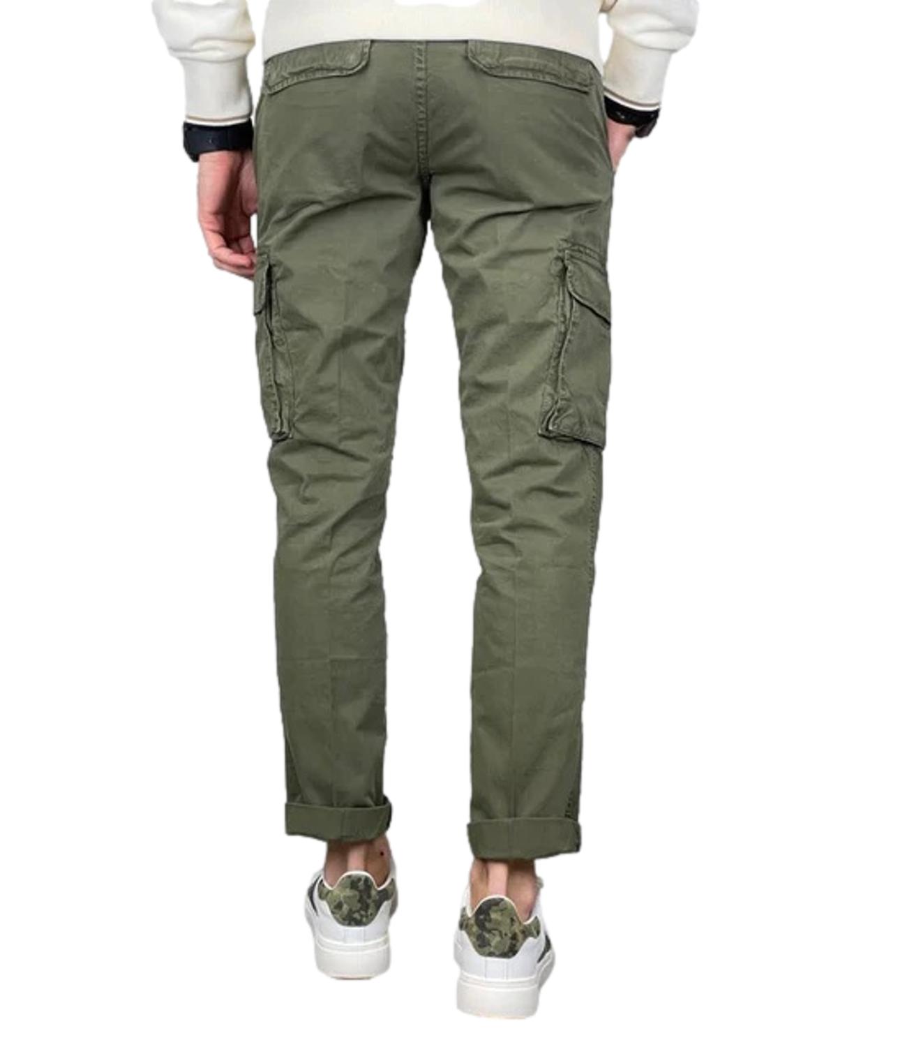 Pantalone cargo Aiko grigio antracite uomo