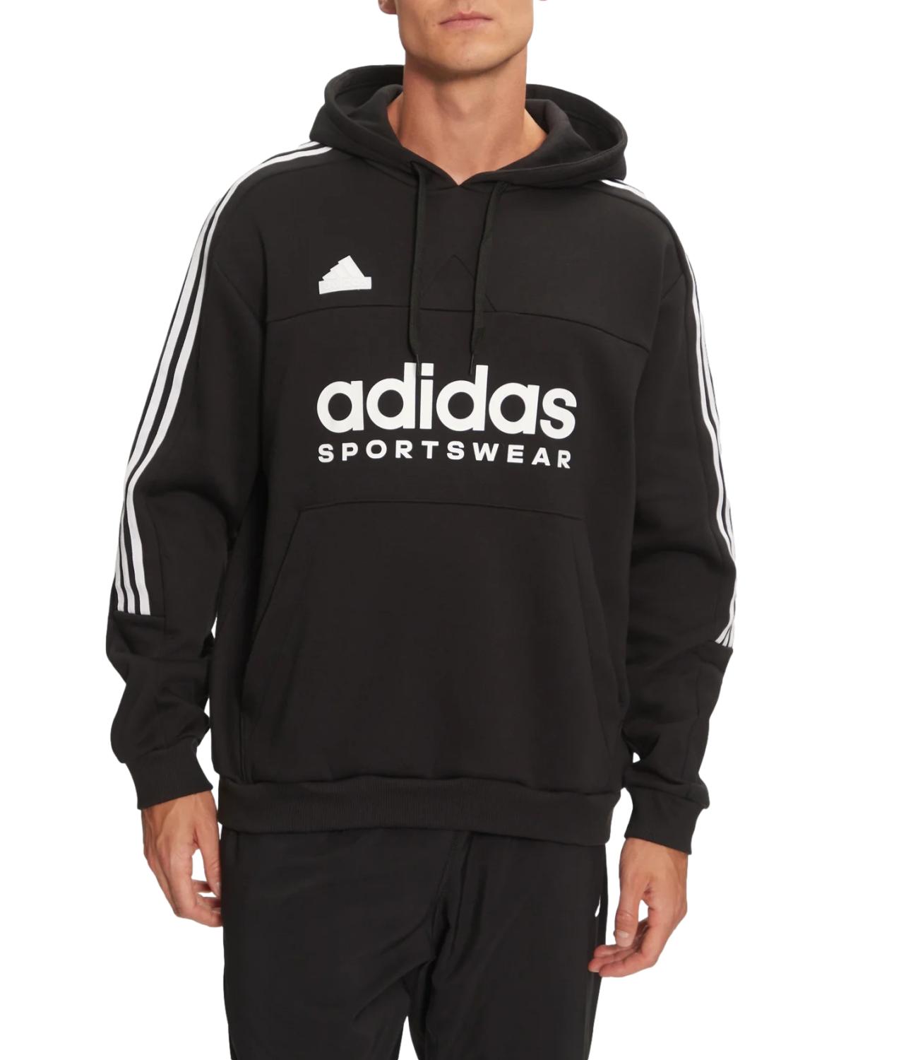 Adidas Felpa Nera Uomo