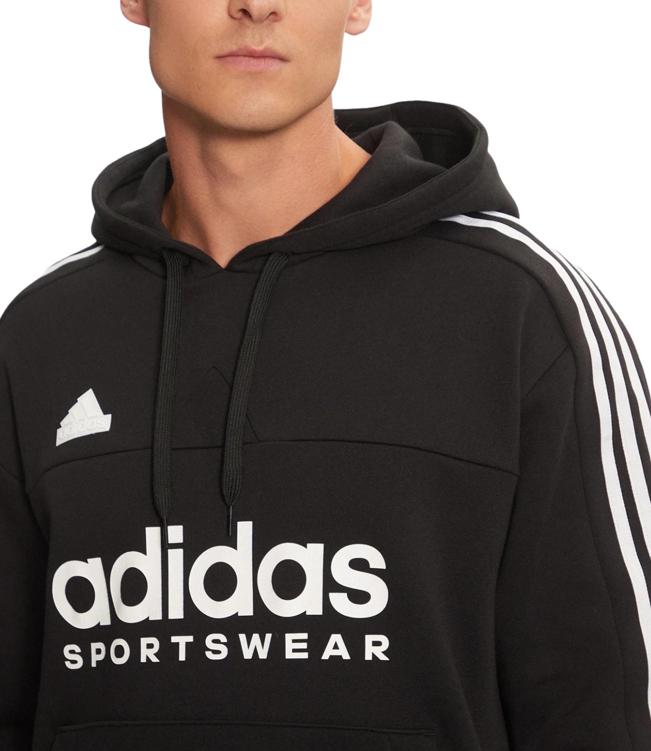 Adidas Felpa Nera Uomo