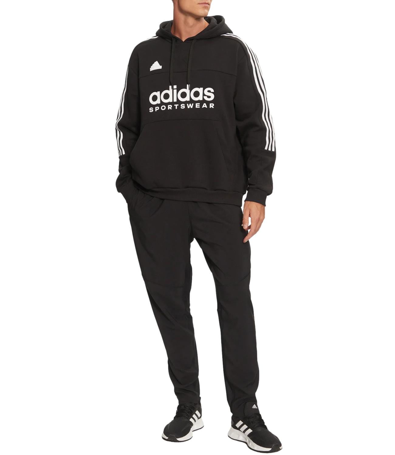 Adidas Felpa Nera Uomo