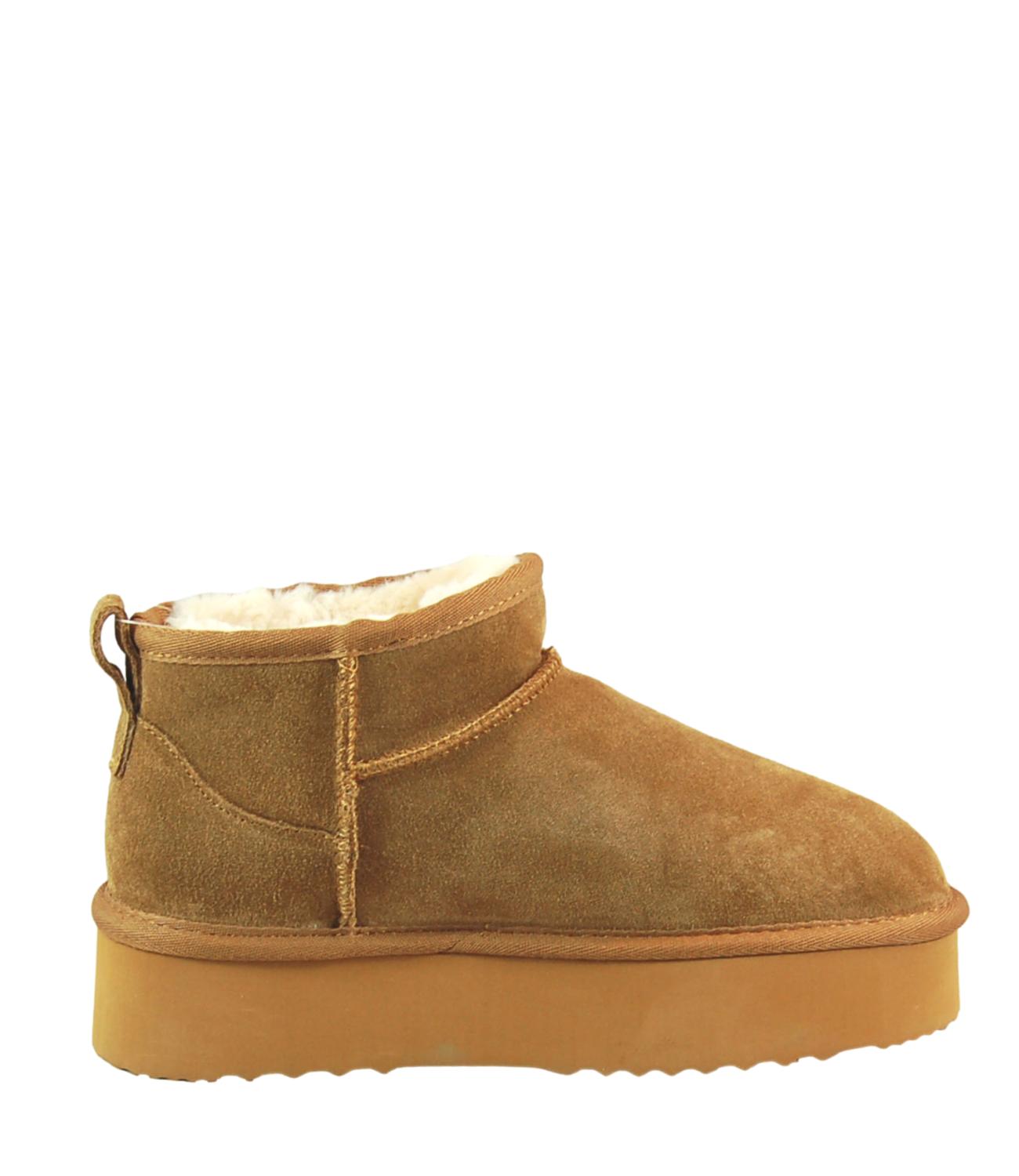 Aria Shoes stivali cammello donna