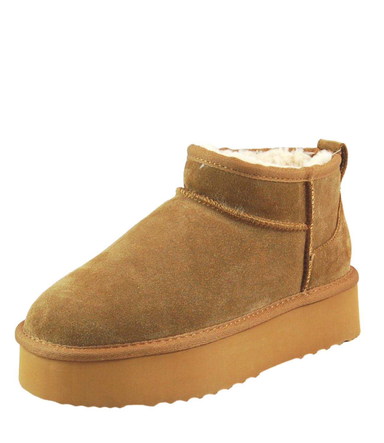 Aria Shoes stivali cammello donna