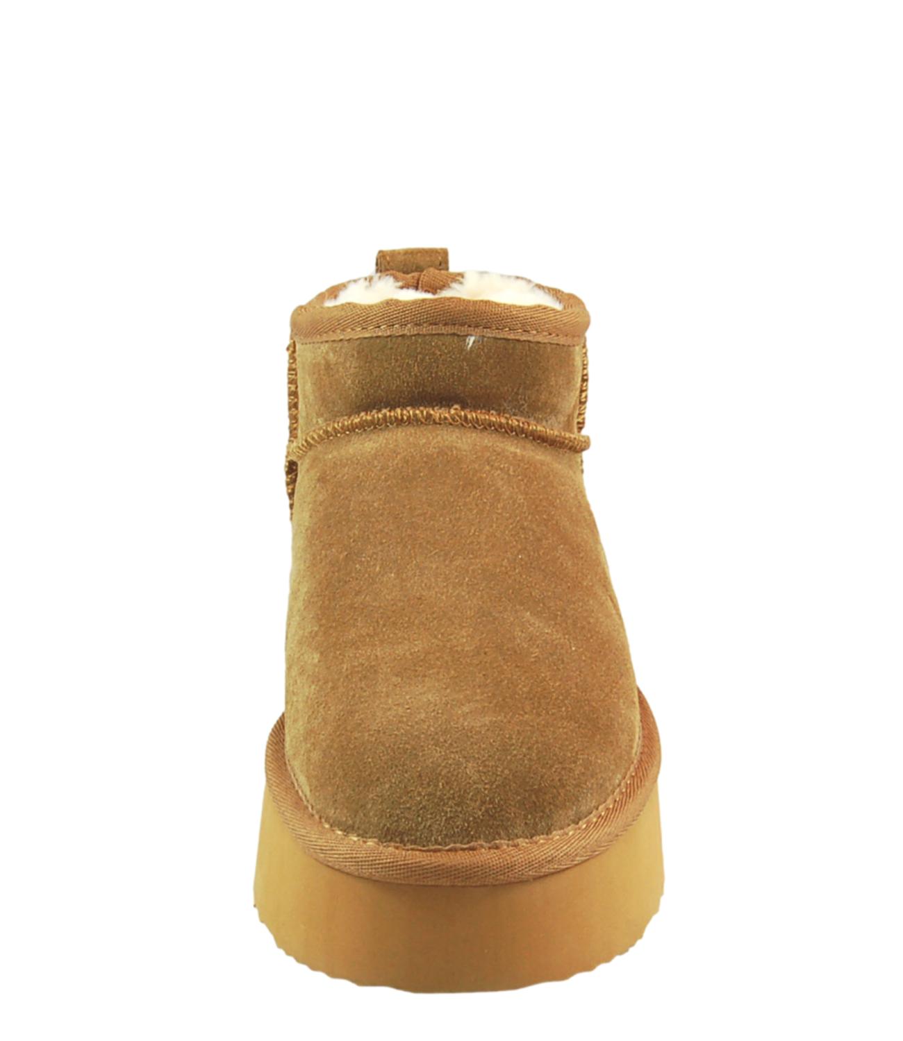 Aria Shoes stivali cammello donna