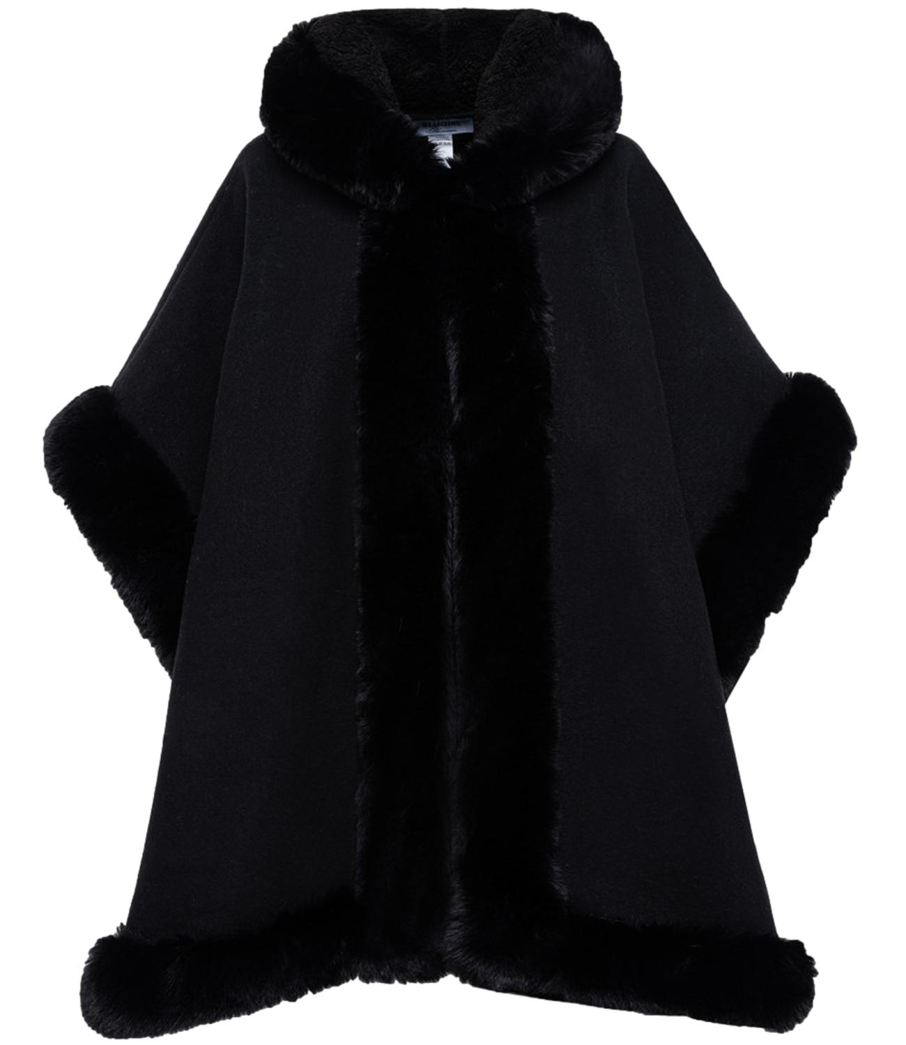 Blugirl Poncho Nero Donna