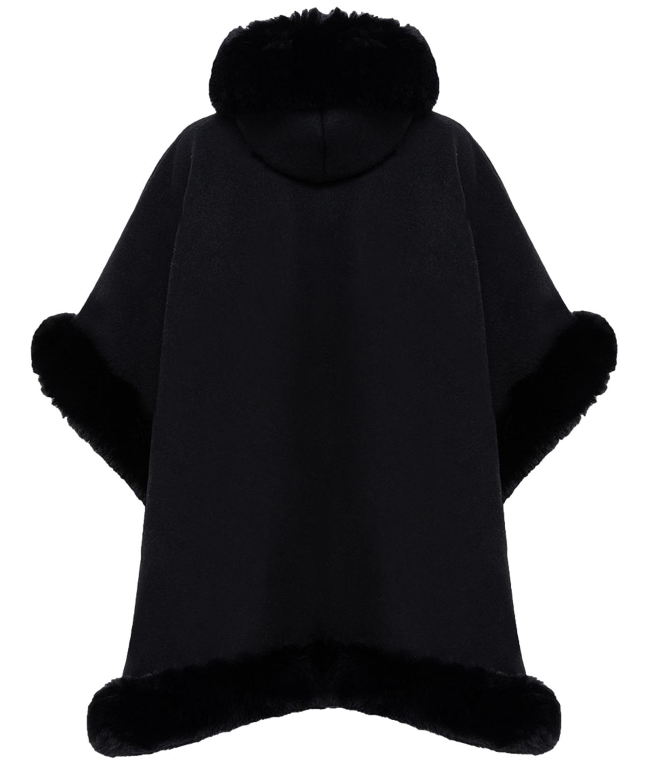 Blugirl Poncho Nero Donna