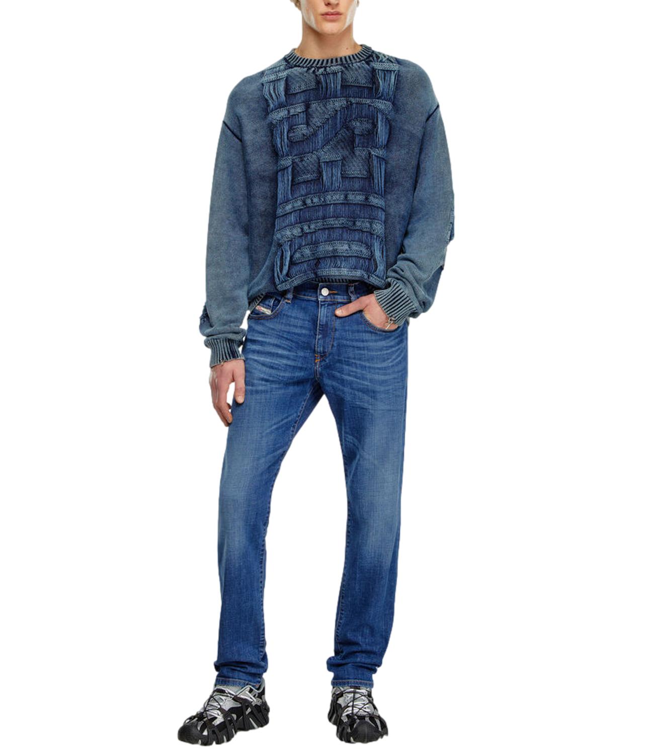 Jeans D-Strukt 2019 uomo blu medio slim fit L32