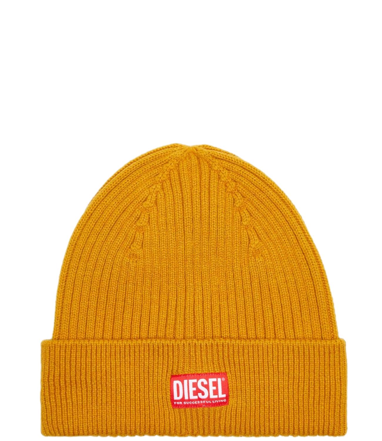 Cappello Diesel beanie giallo senape