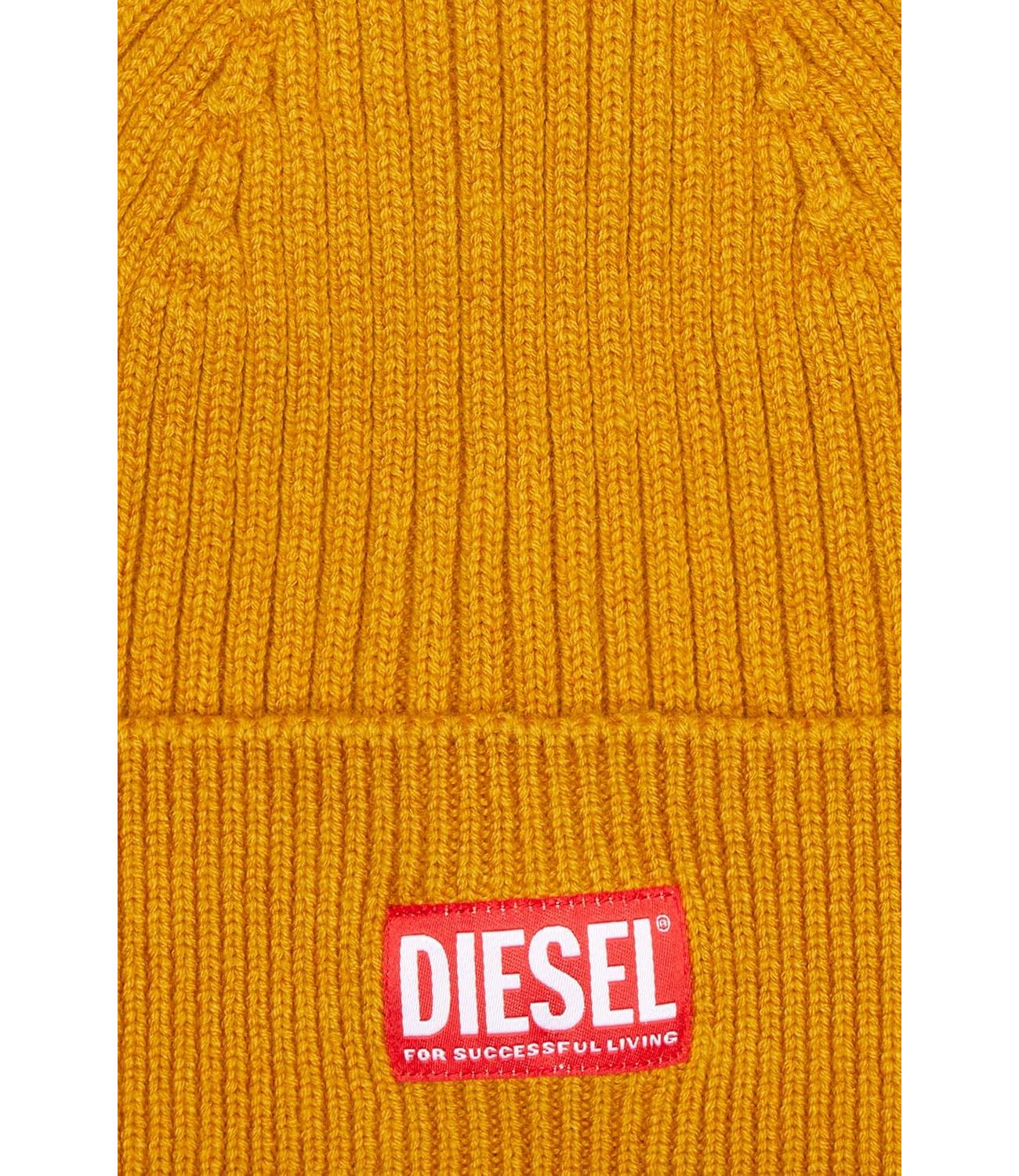 Cappello Diesel beanie giallo senape