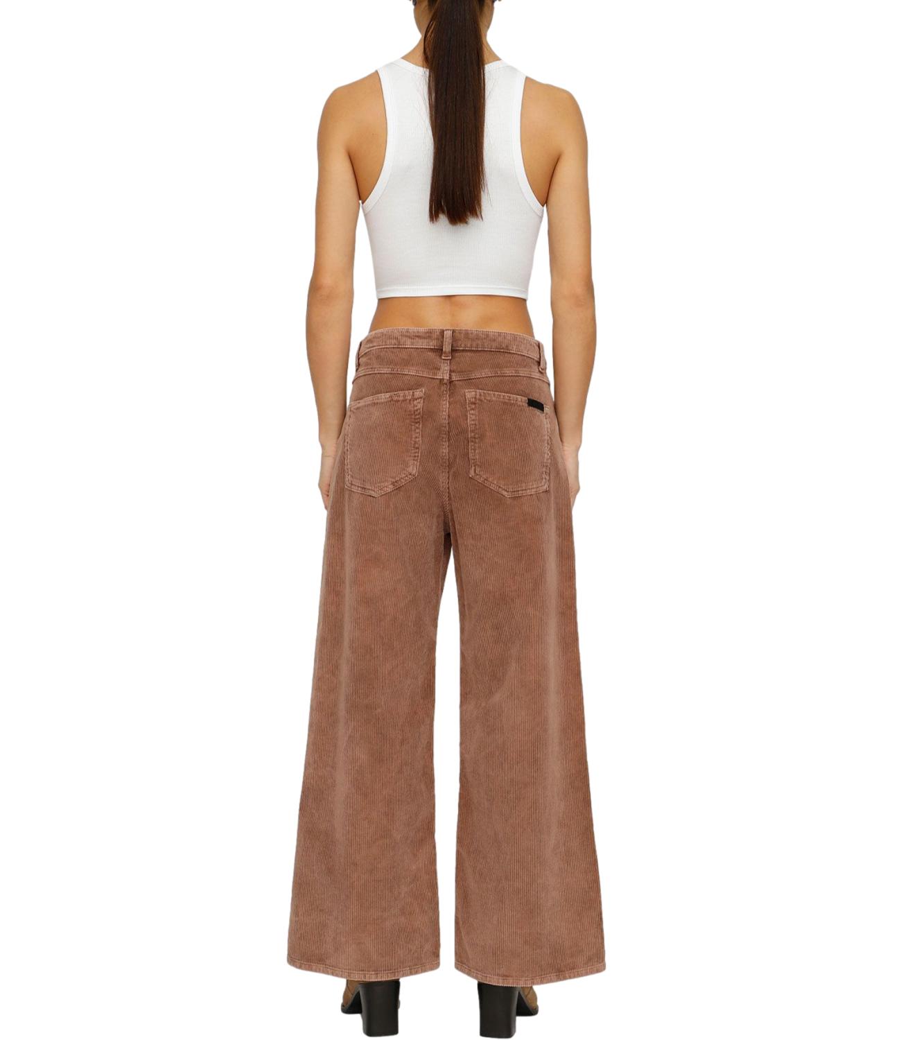 Dixie Pantalone Marrone Donna