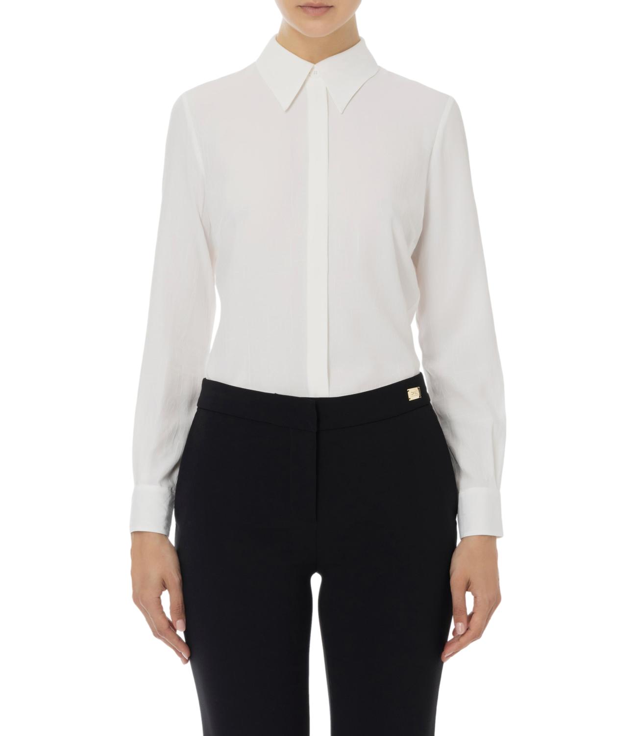 Elisabetta Franchi camicia avorio donna