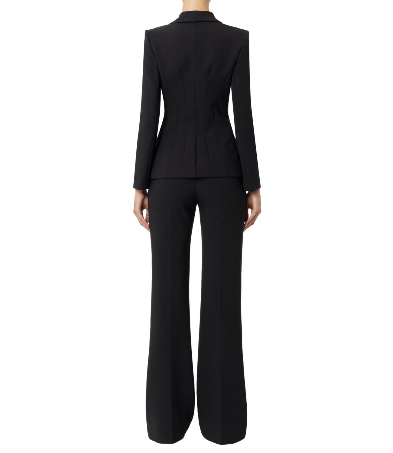 Elisabetta Franchi completo giacca+pantalone nero donna