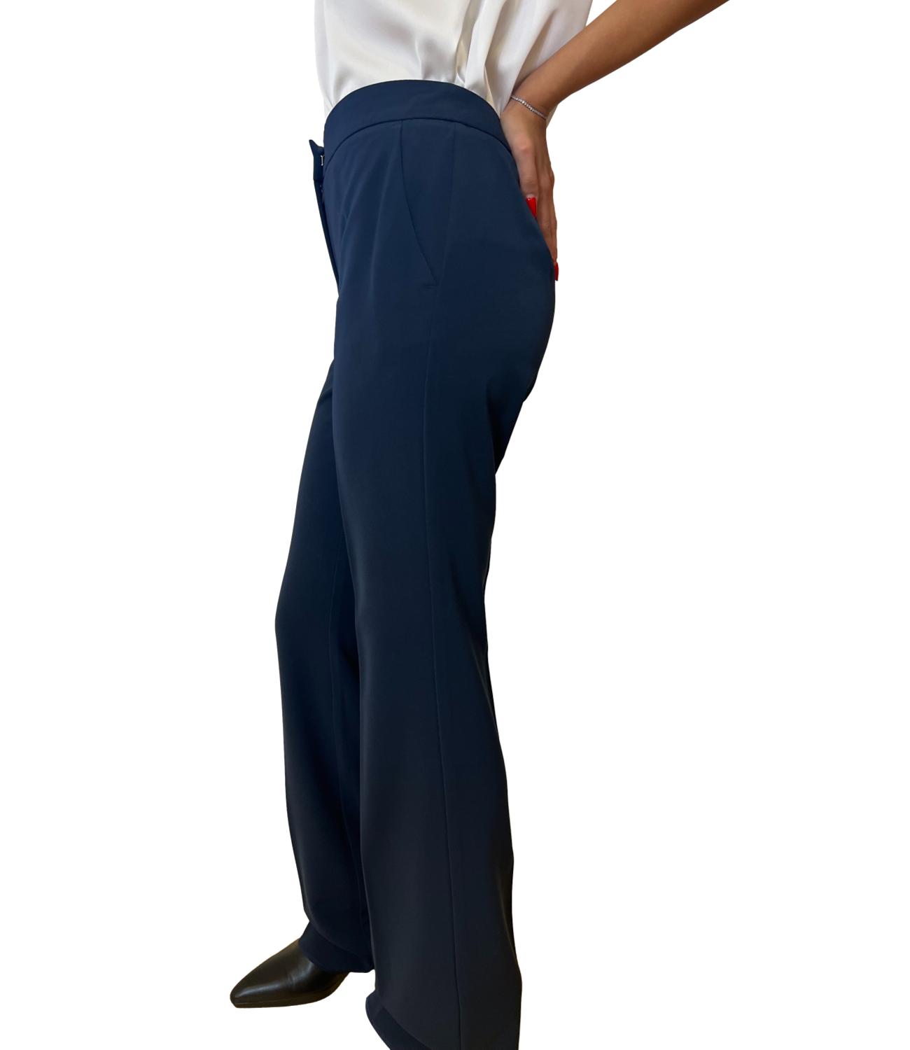 Emme Marella pantalone NIGELLA2 blu donna