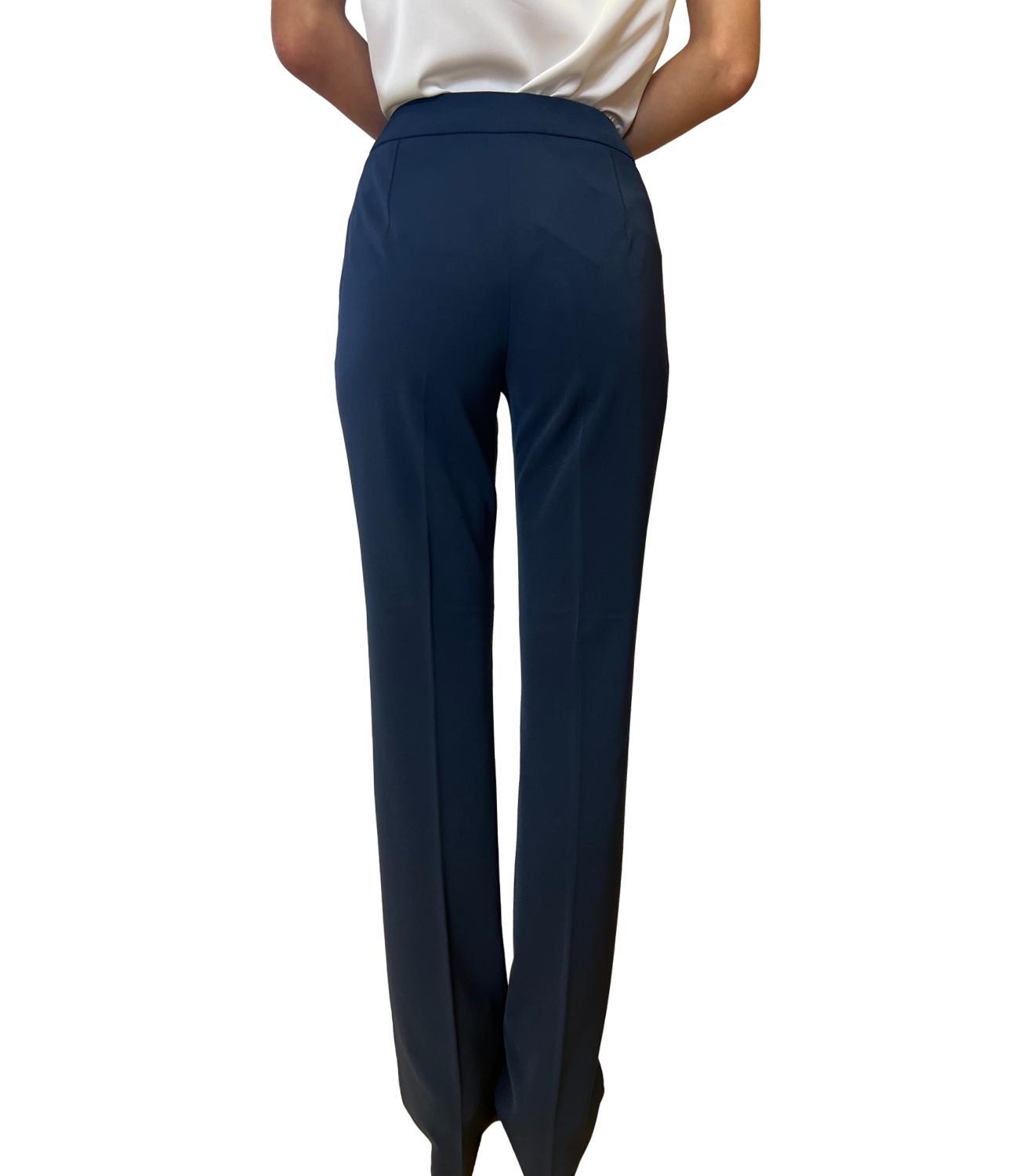 Emme Marella pantalone NIGELLA2 blu donna