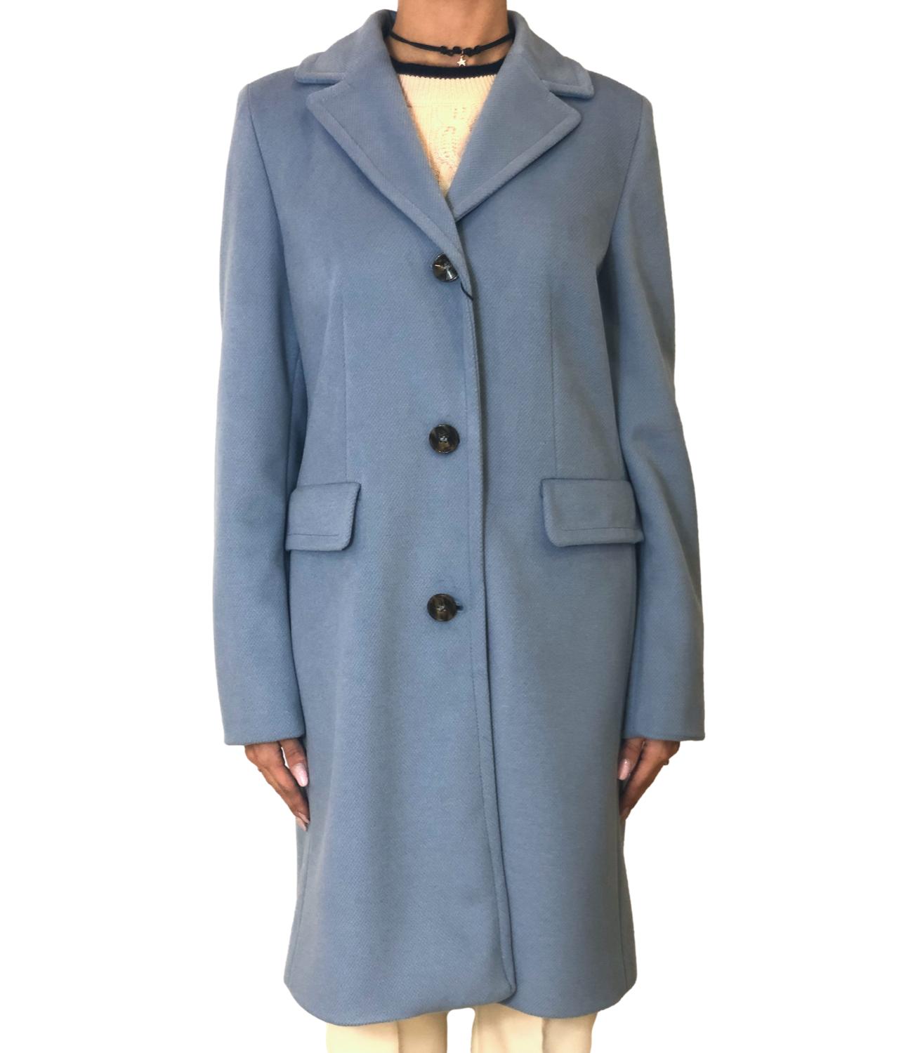 Emme Marella cappotto STEMMA artic sky donna