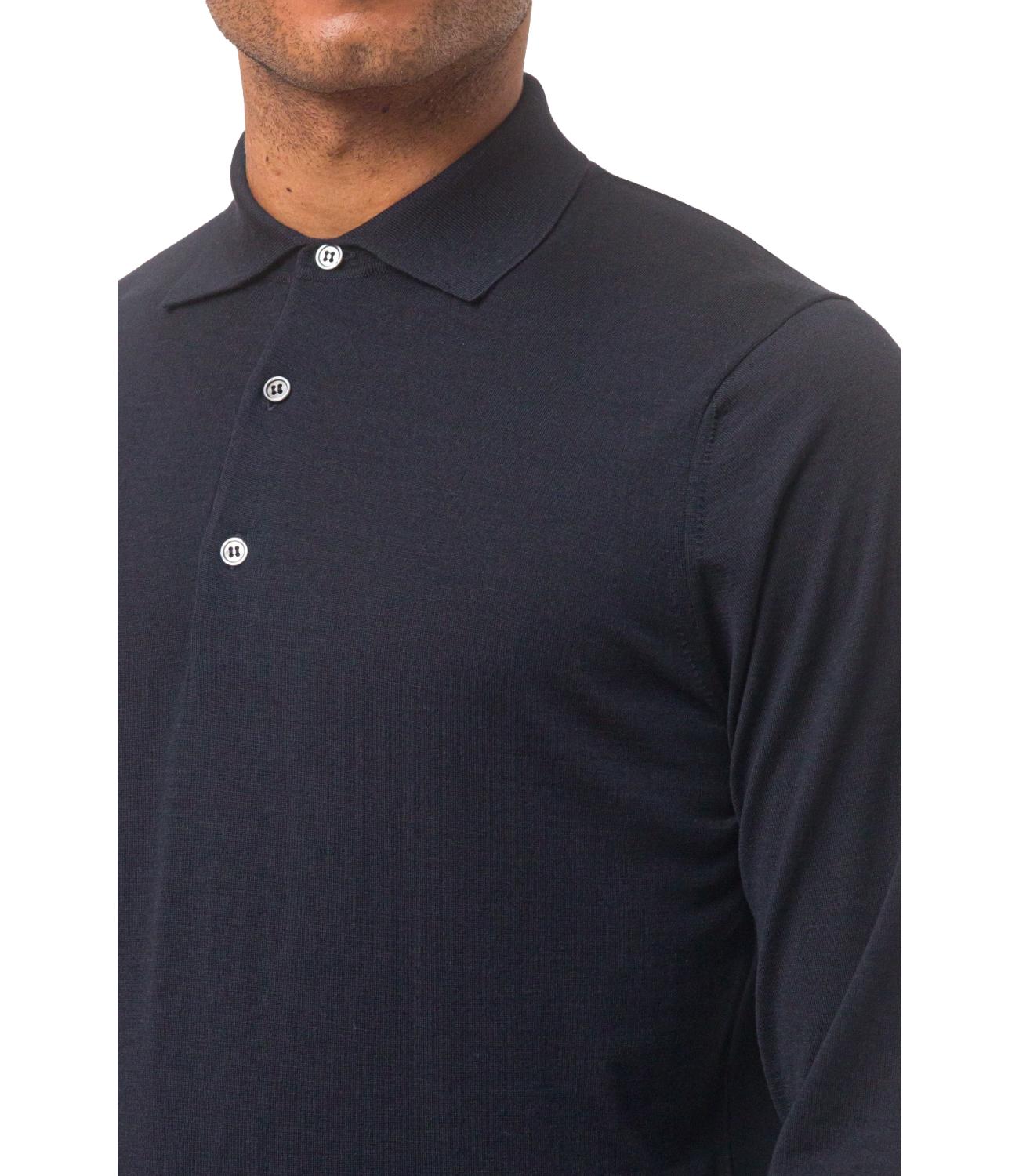 Polo uomo blu