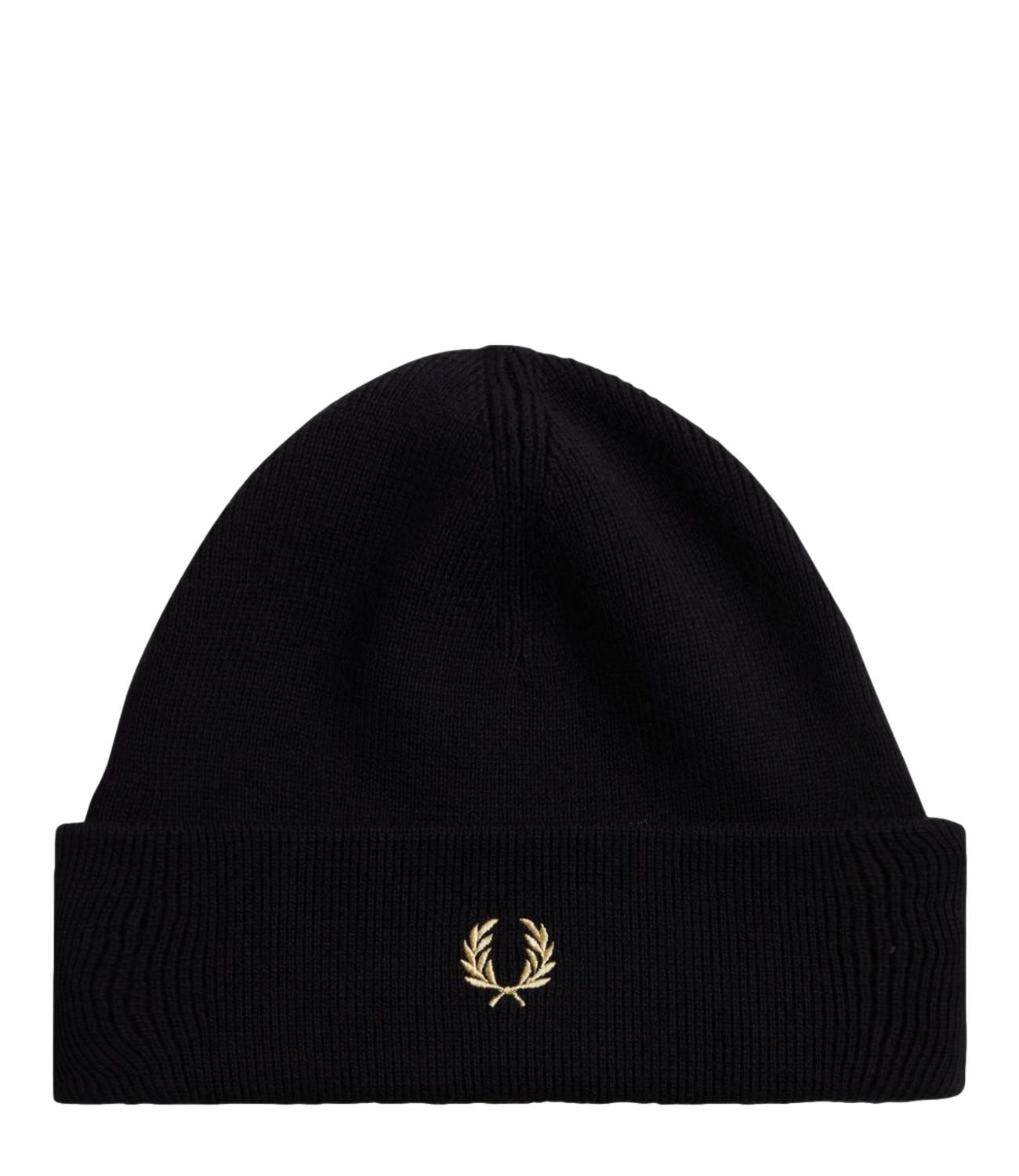 Cappello Fred Perry in lana nero