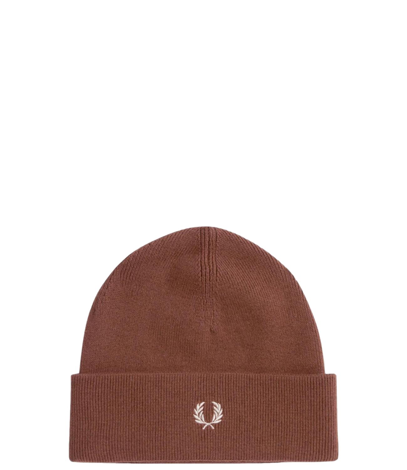 Cappello Fred Perry in lana marrone