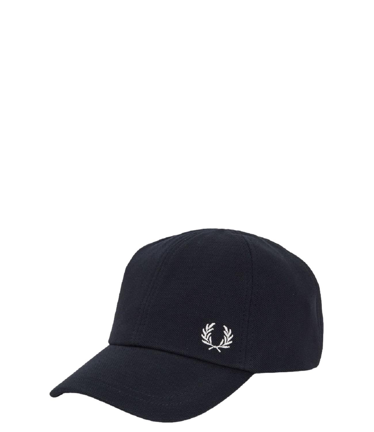 Cappello Fred Perry in cotone pique blu