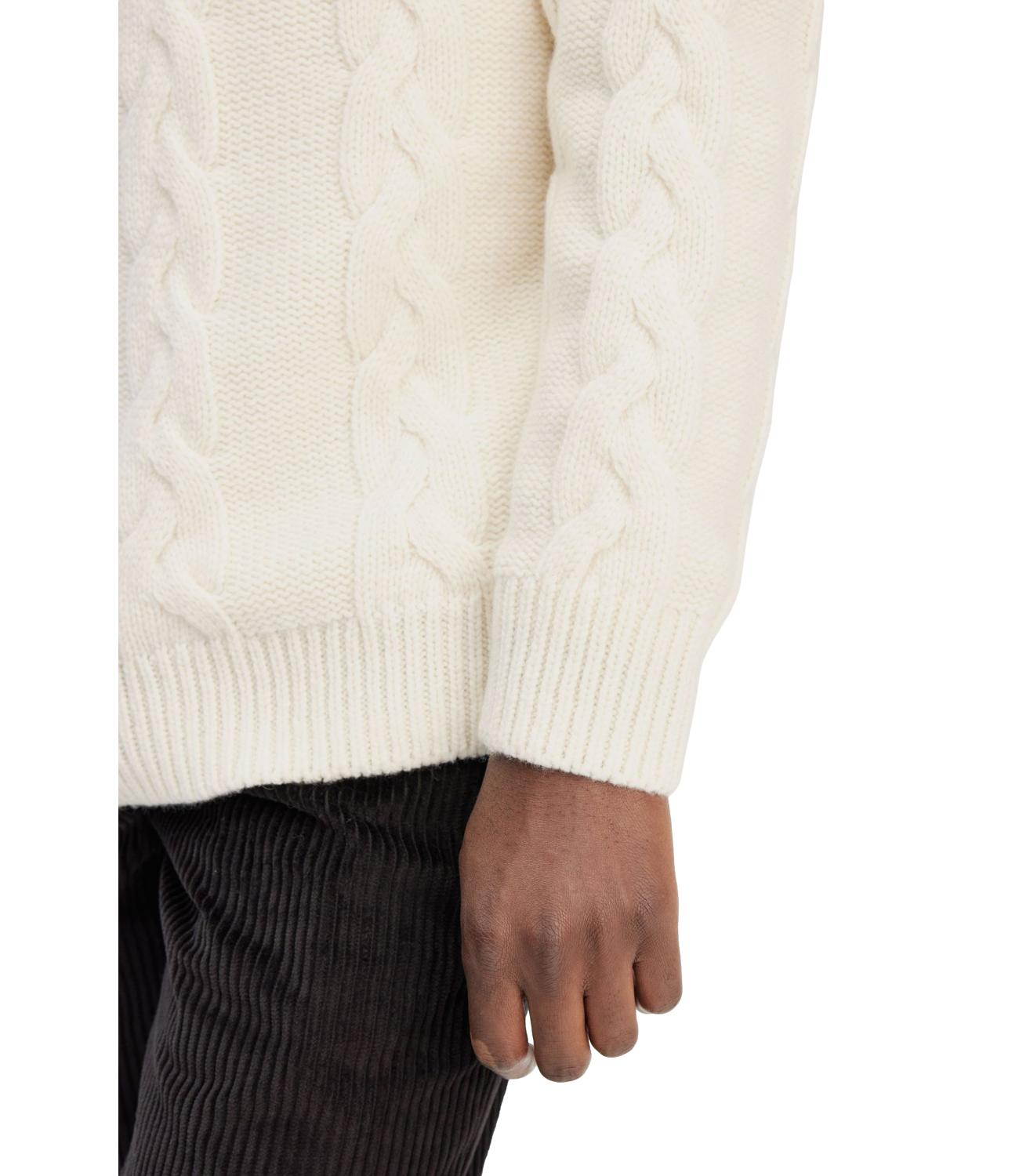 Pullover Fred Perry bianco panna