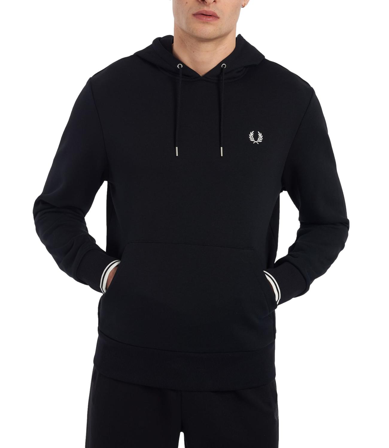 Felpa Fred Perry uomo nera