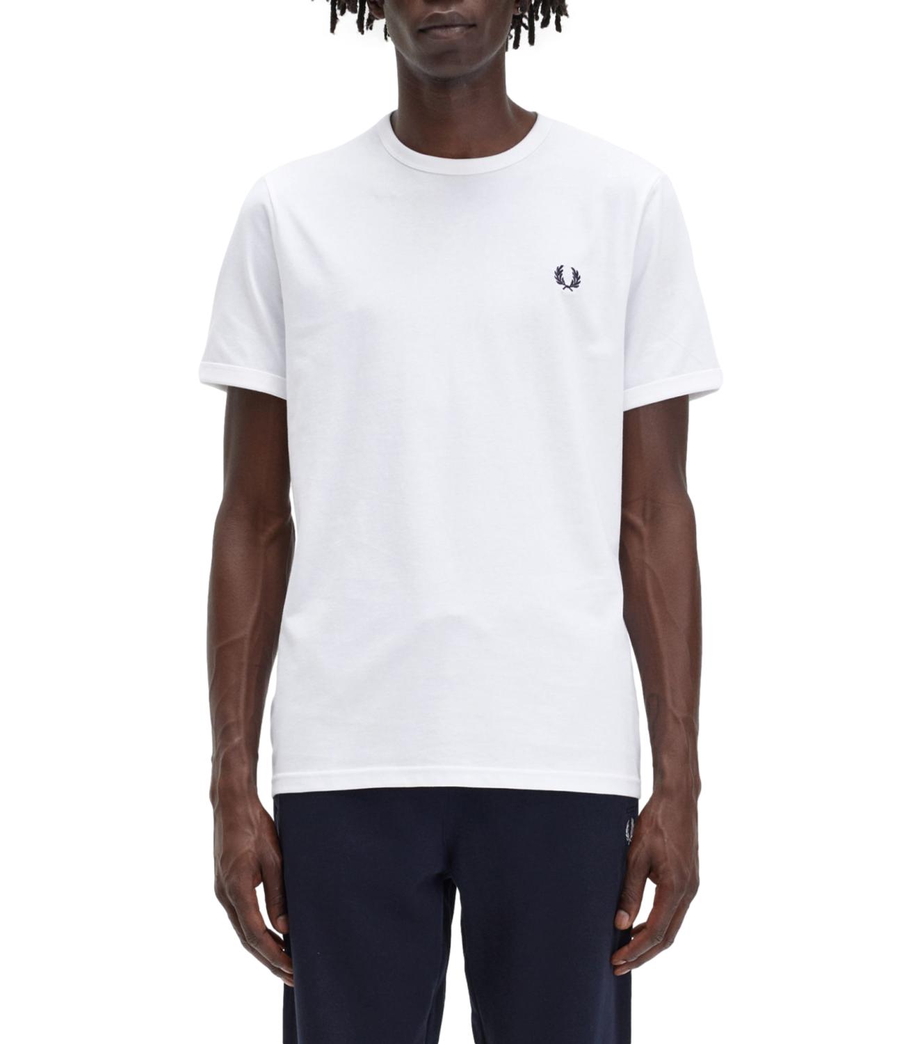 Fred Perry t-shirt bianco