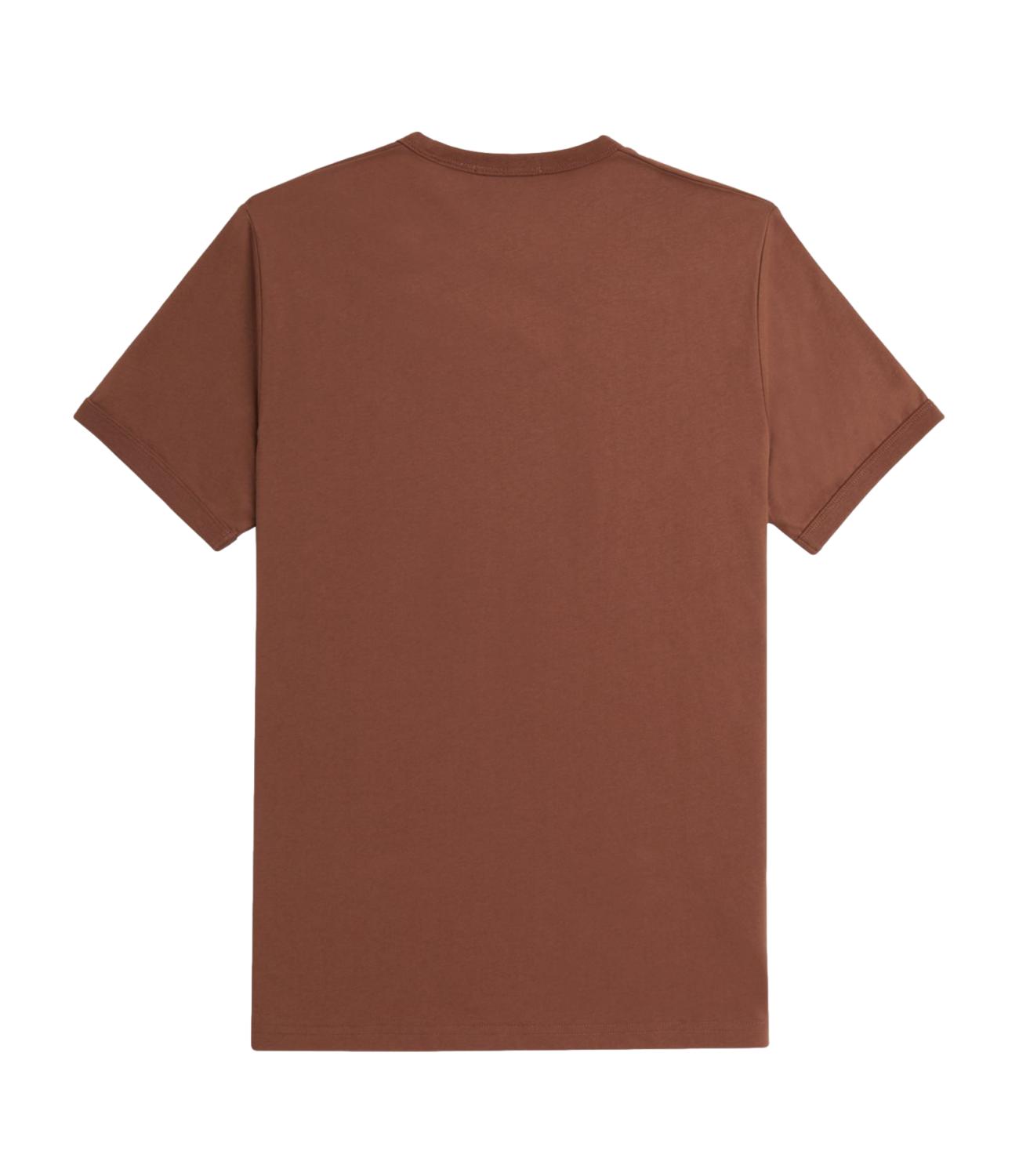 T-shirt Whisky brown