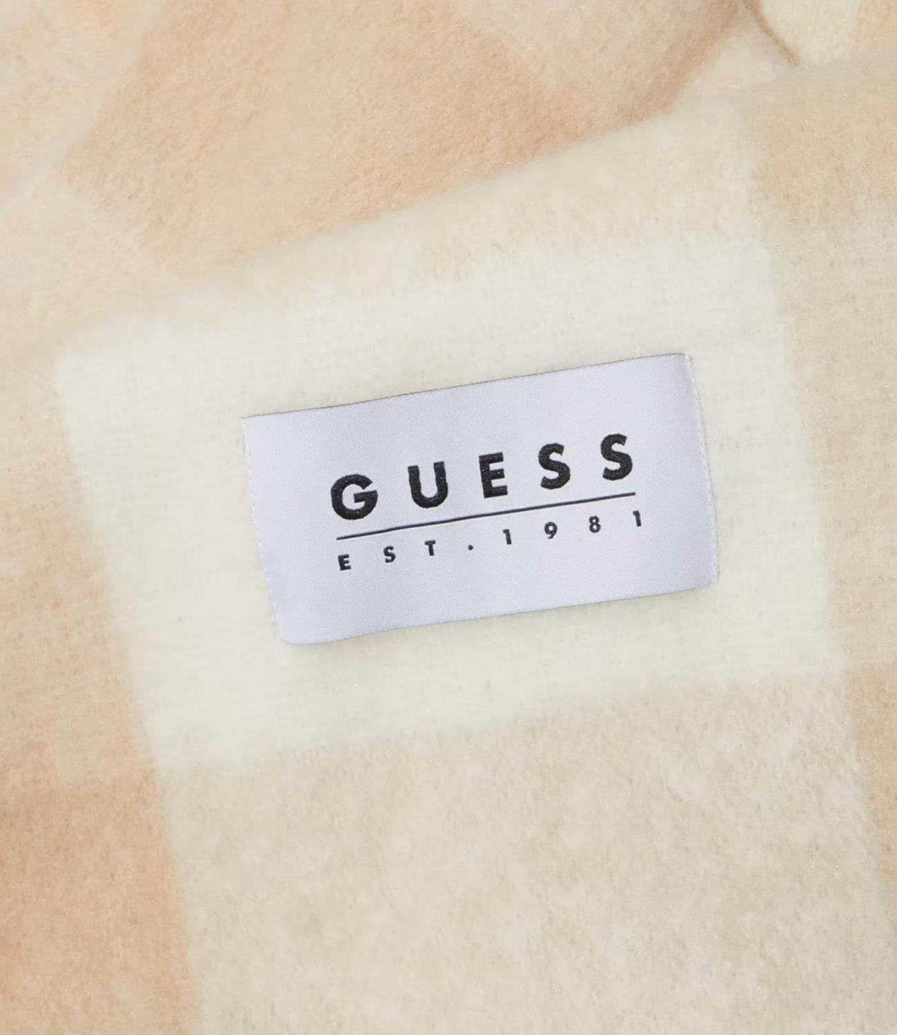 Guess sciarpa/foulard cammello donna