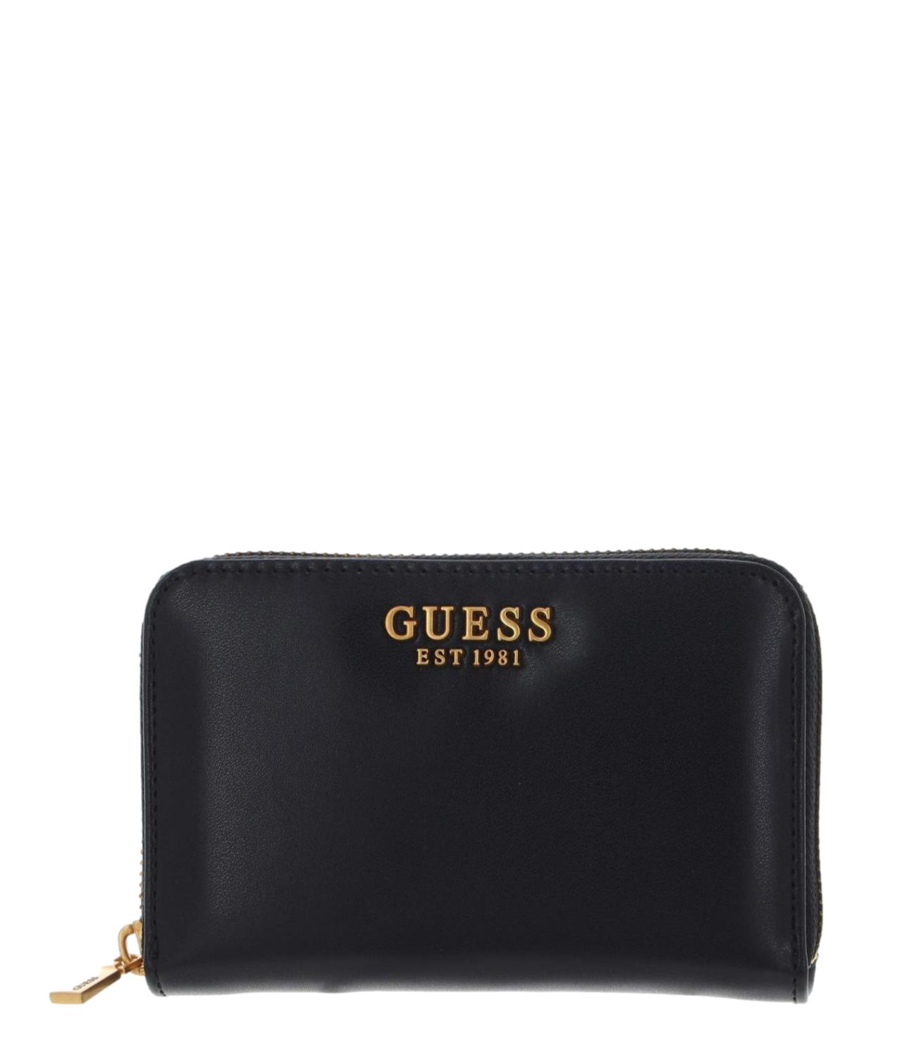 Guess Portafoglio Laurel Nero Donna