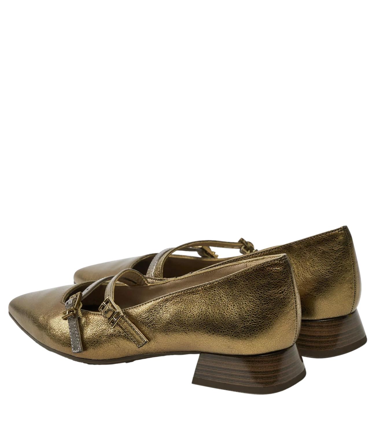 Hispanitas Scarpe Oro Donna