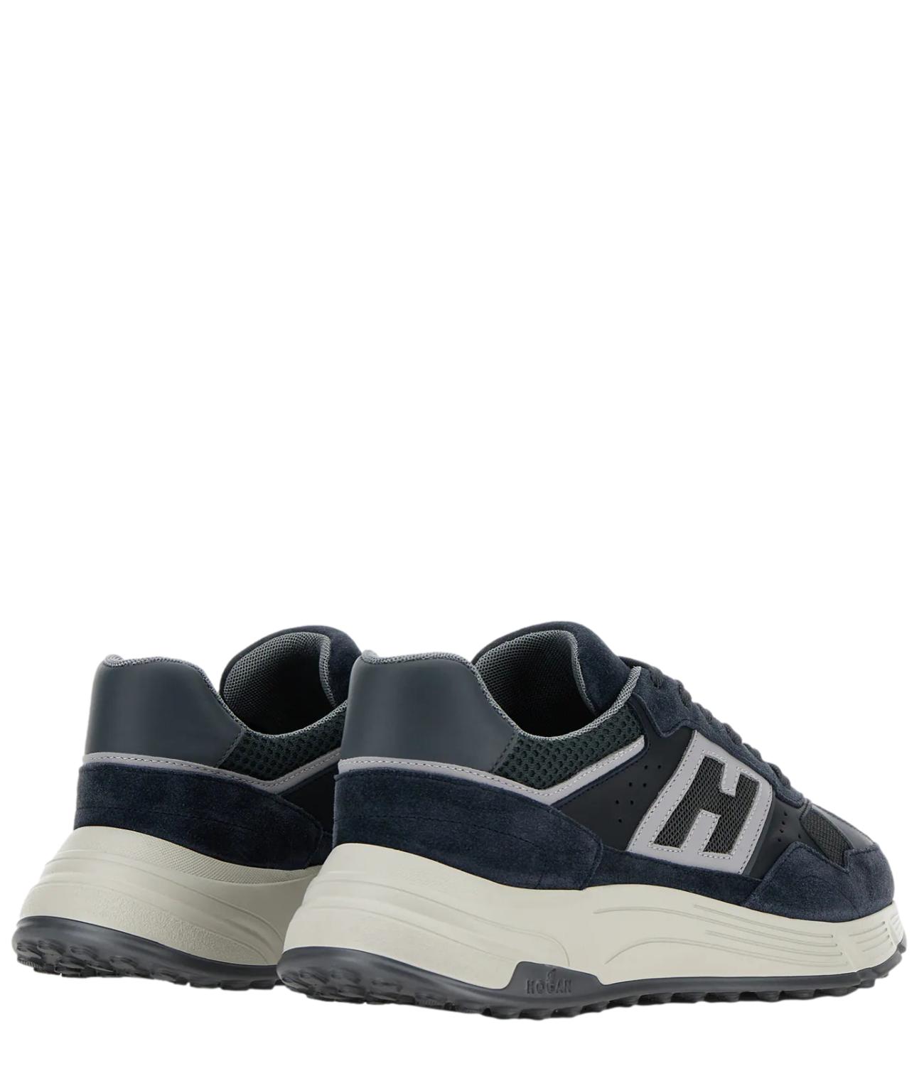 Hogan Scarpa Blu Grigio Uomo