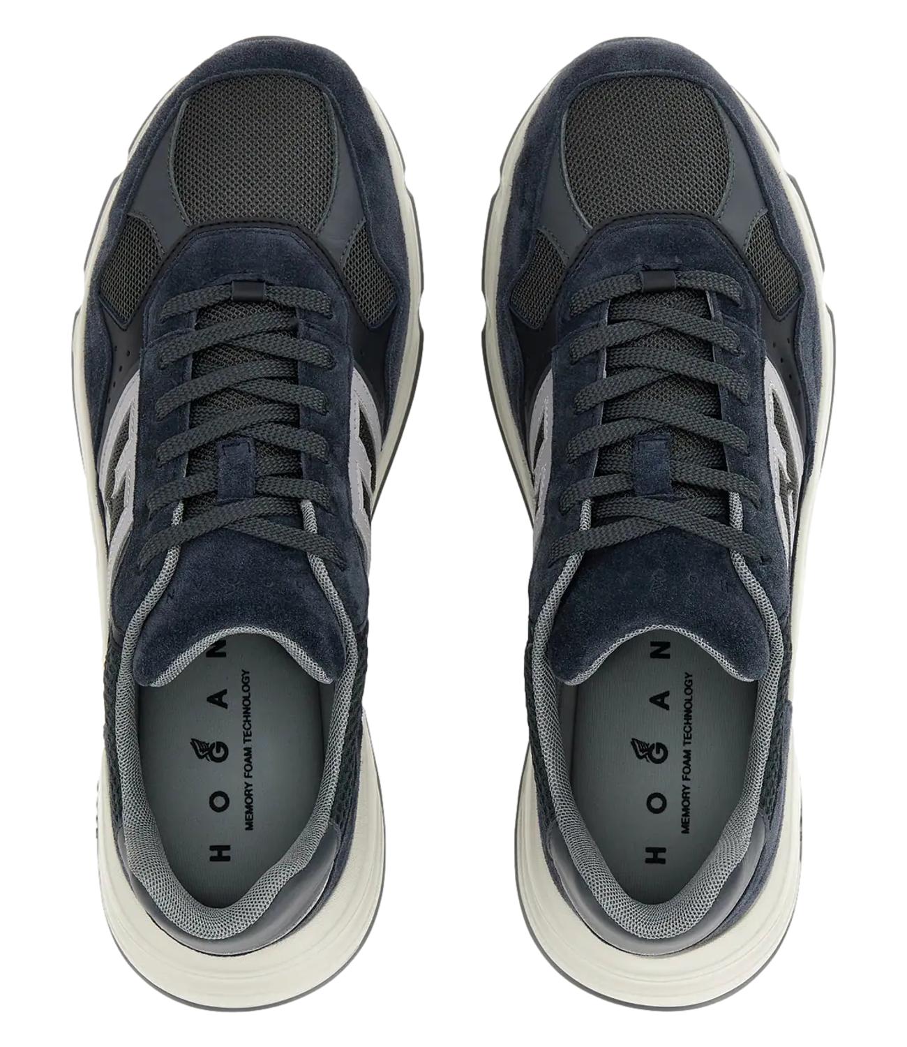Hogan Scarpa Blu Grigio Uomo