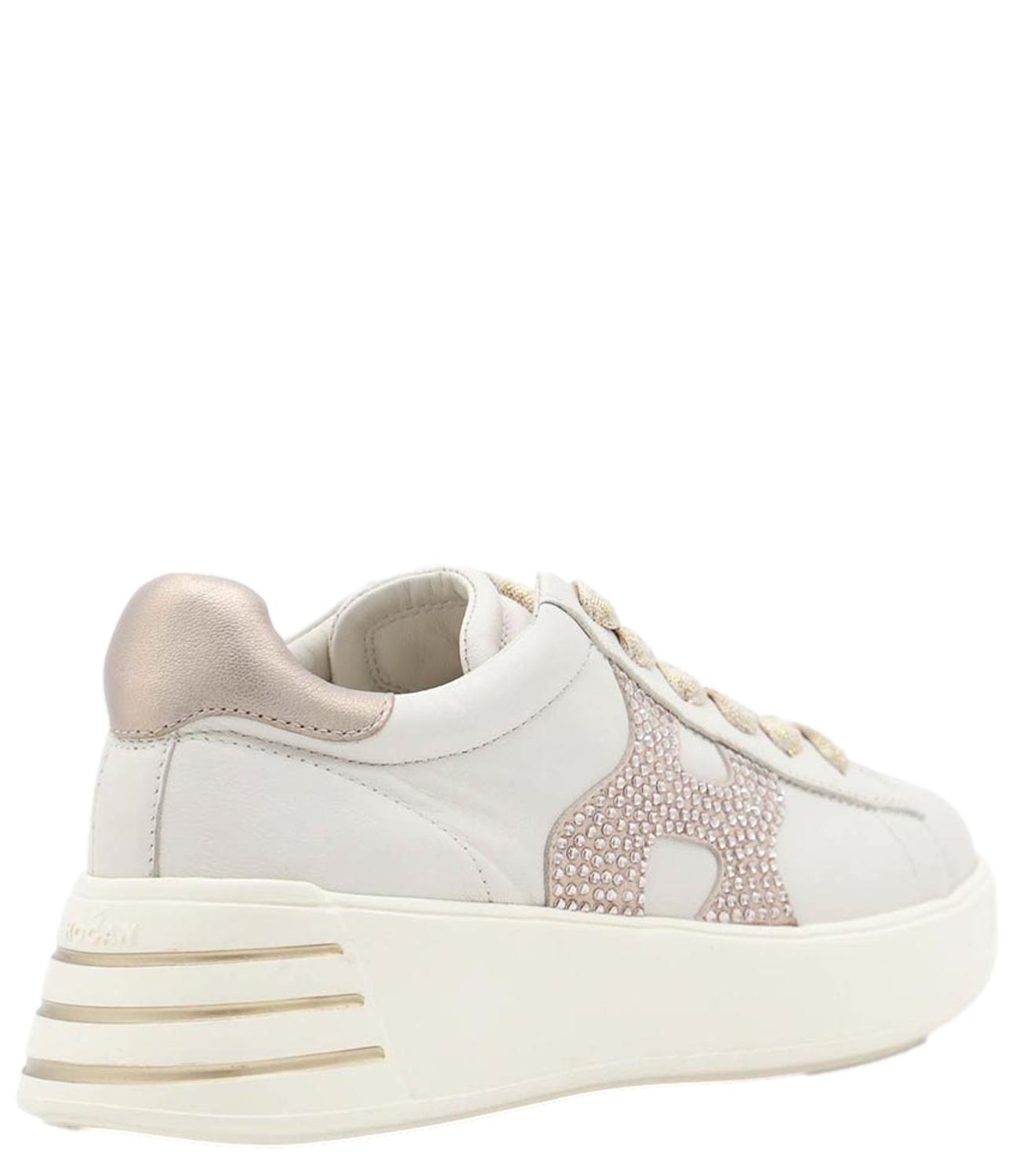 Hogan Scarpa Beige/Glitter Donna