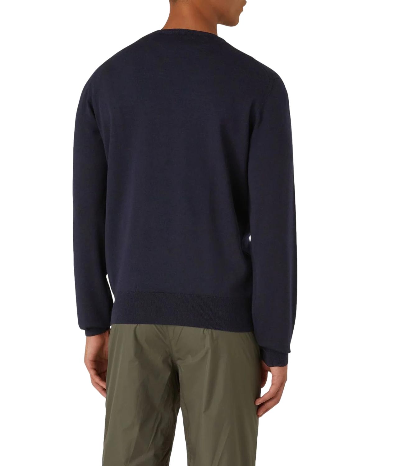 K-Way Pullover Blue Uomo