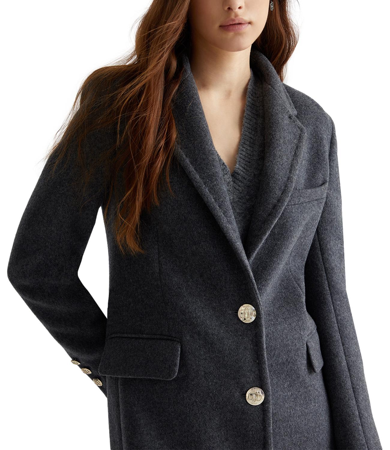 Liu Jo cappotto grigio scuro donna