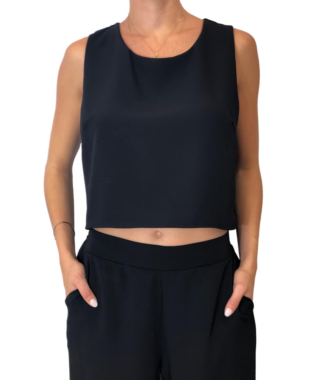 Lokita Top Nero Donna