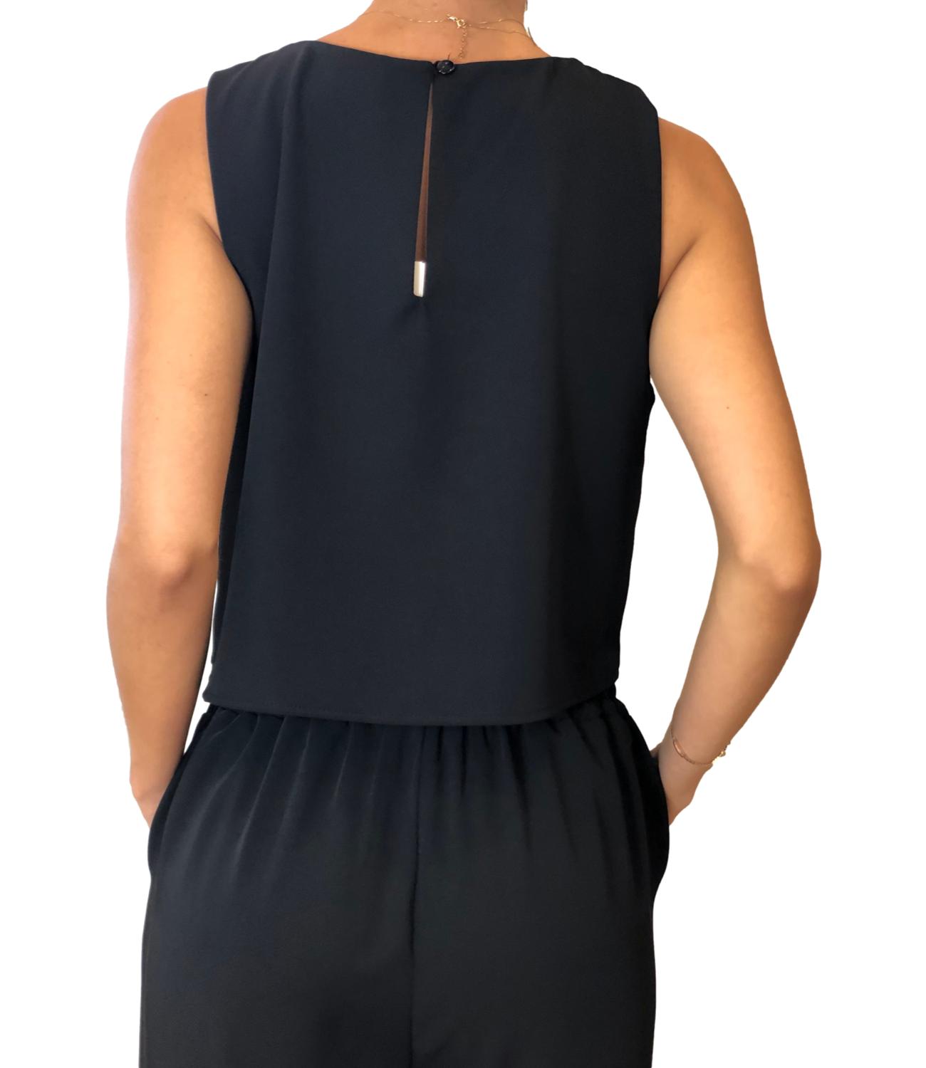 Lokita Top Nero Donna