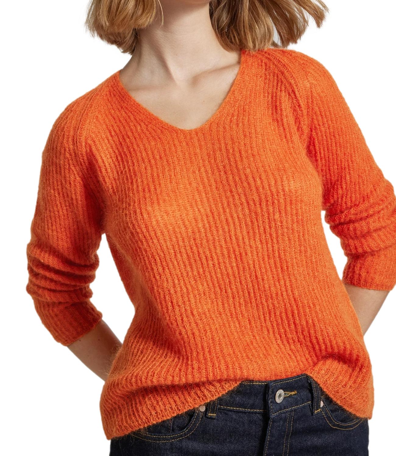 Max Mara Leisure Maglia Fresis Arancio Unito Donna