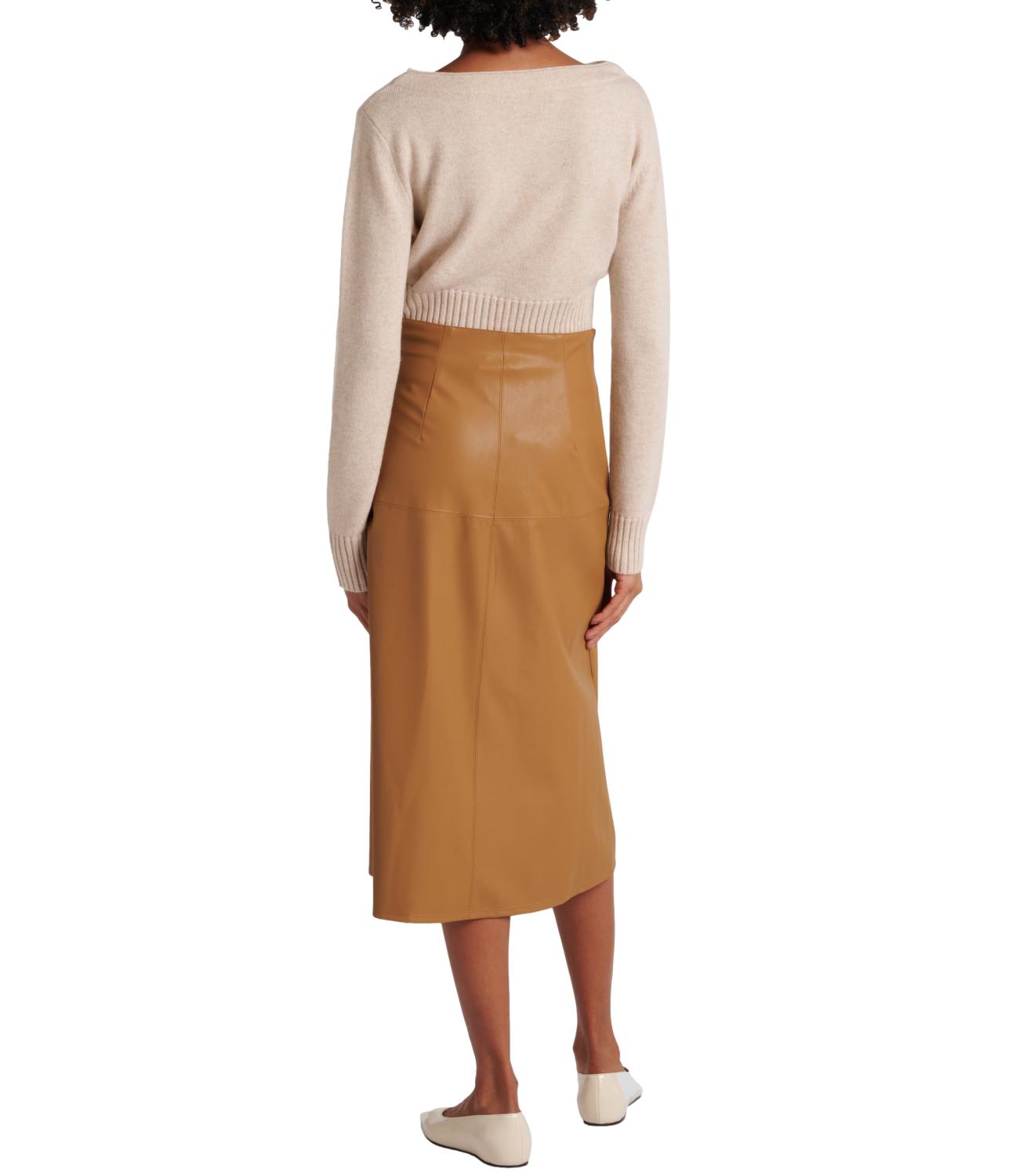 Max Mara Leisure Gonna Scilli Cuoio Donna