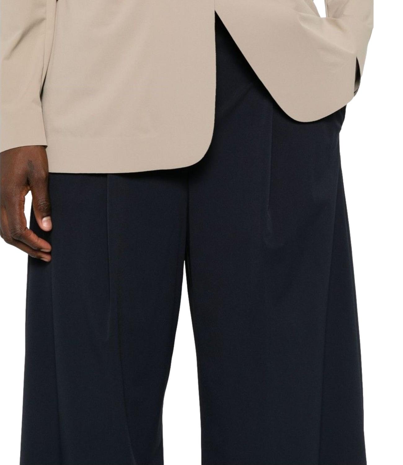 Max Mara Leisure Pantalone Bonn Blue Donna