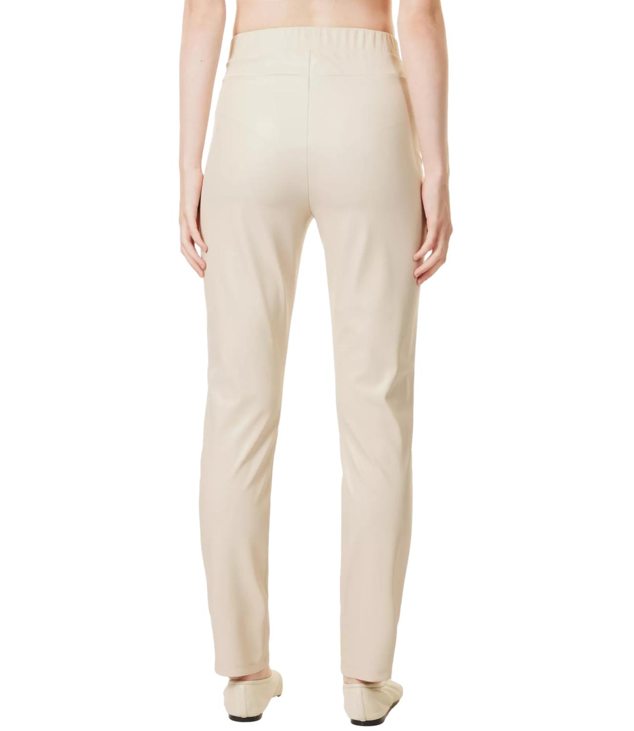 Max Mara Leisure Pantalone Rodano Neutro Donna