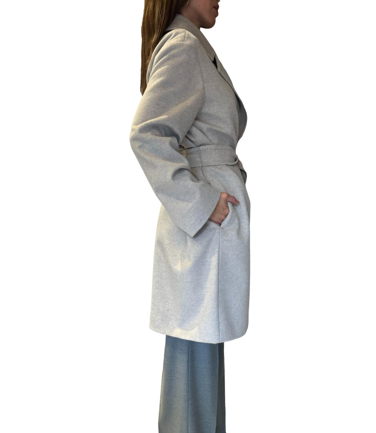 Max Mara Studio cappotto PAZZO neutro melange donna