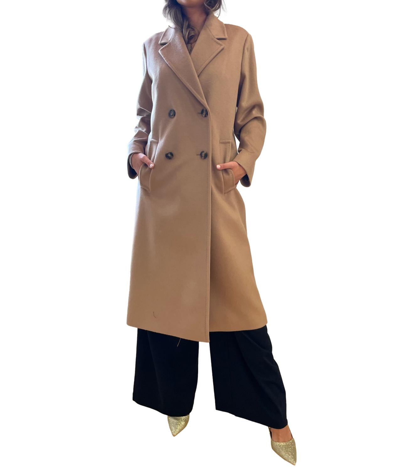 Max Mara Weekend Cappotto Ponera Cammello Donna