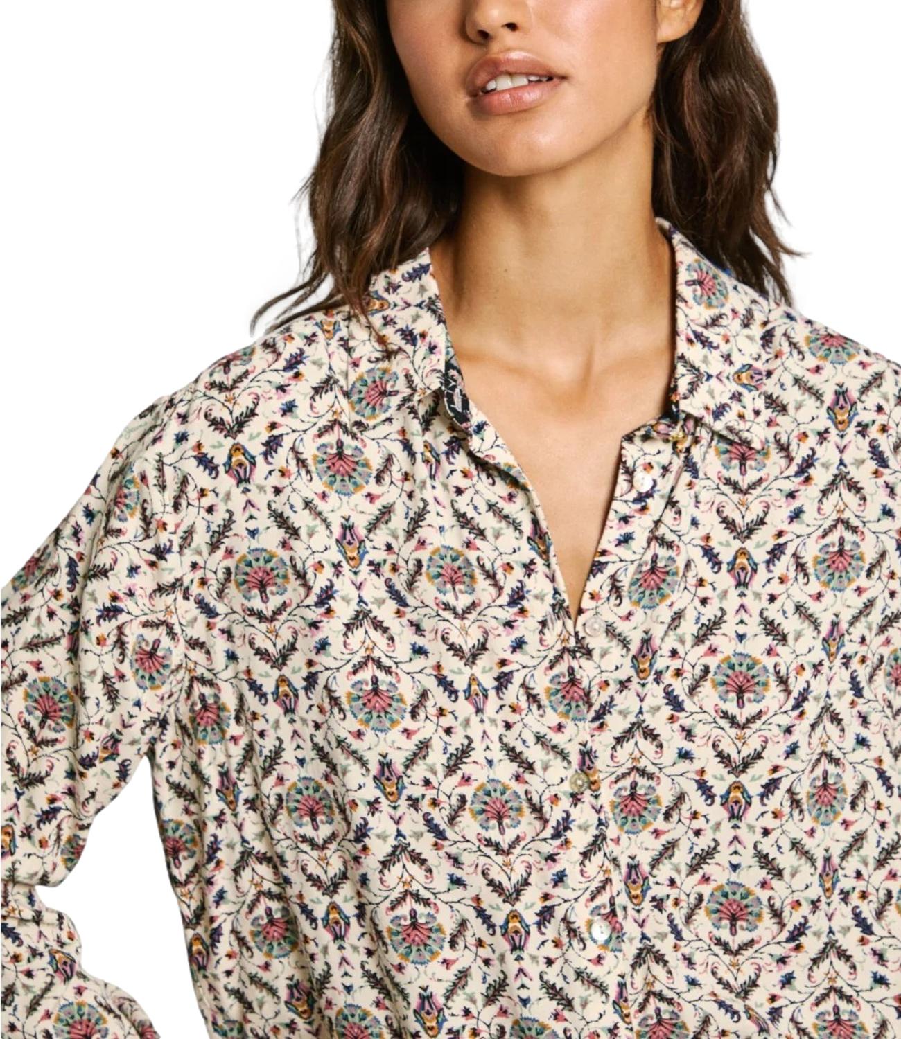 Pepe Jeans Camicia Donna Colore Ecru