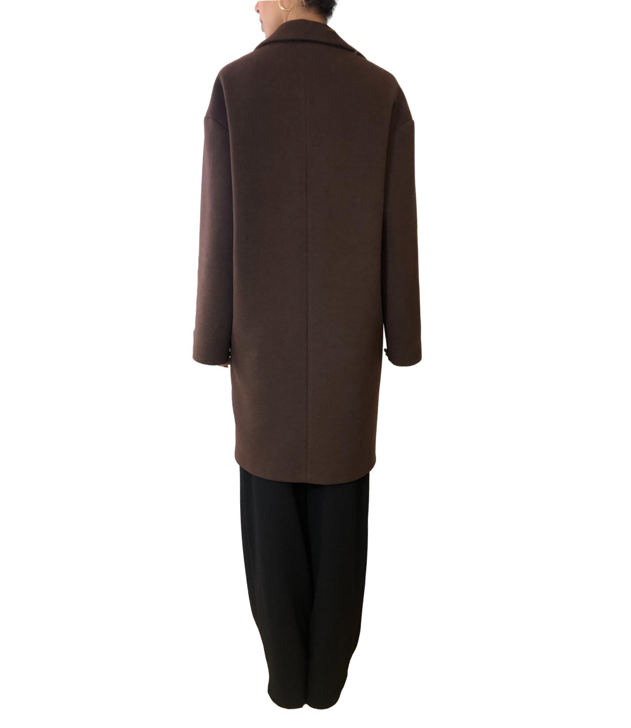 Rinascimento cappotto cioccolato donna