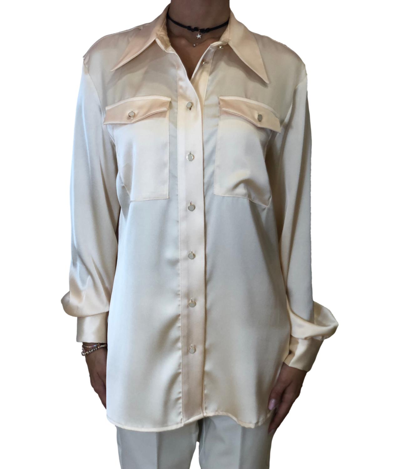 Silence Limited Camicia Champagne Donna